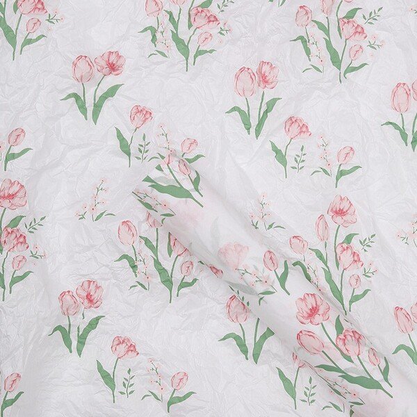 Spring Tulip Lining Wrapping Paper - Image 3