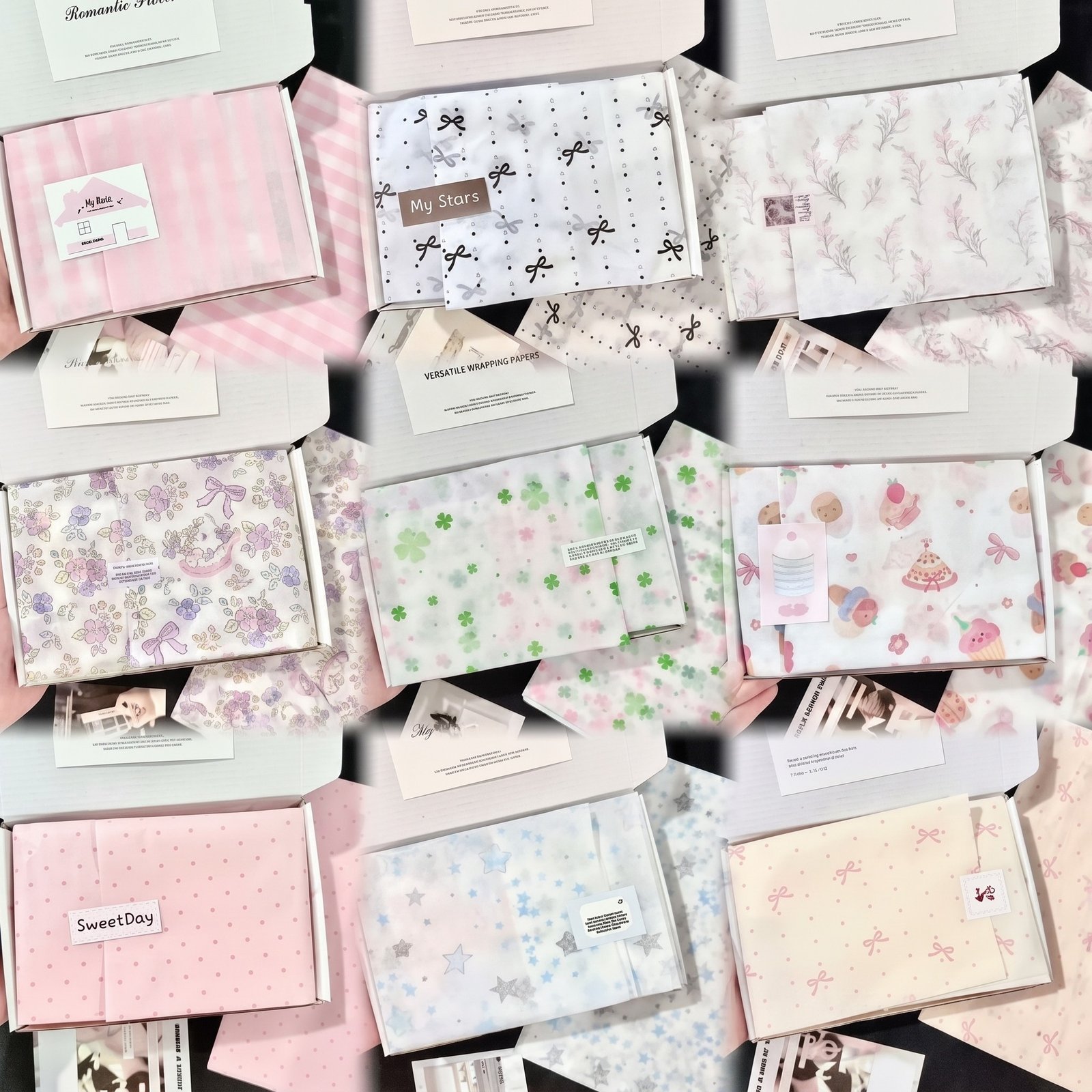 Floral Design Gifting Luxury Wrapping Tissue