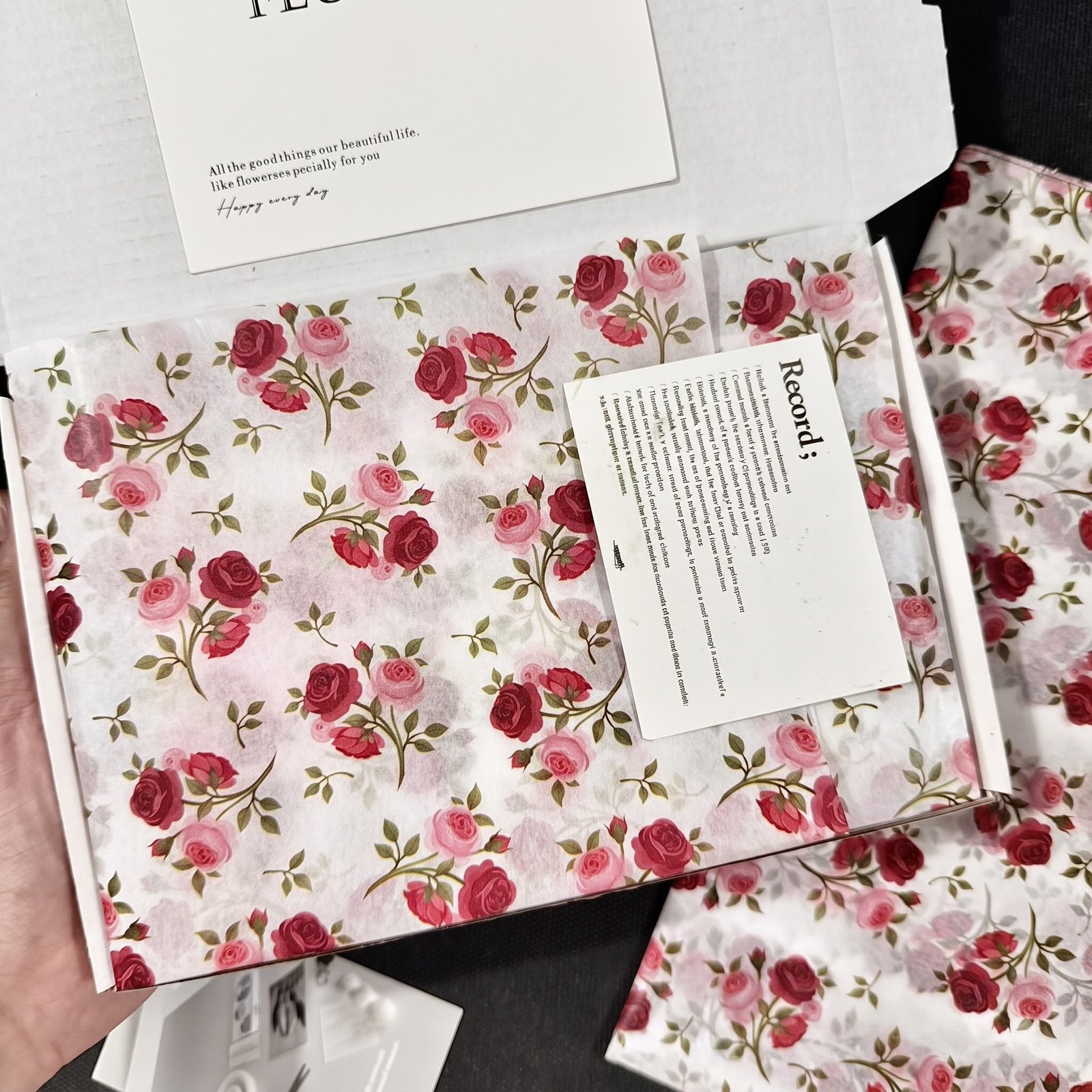 Floral Design Gifting Luxury Wrapping Tissue - Image 4