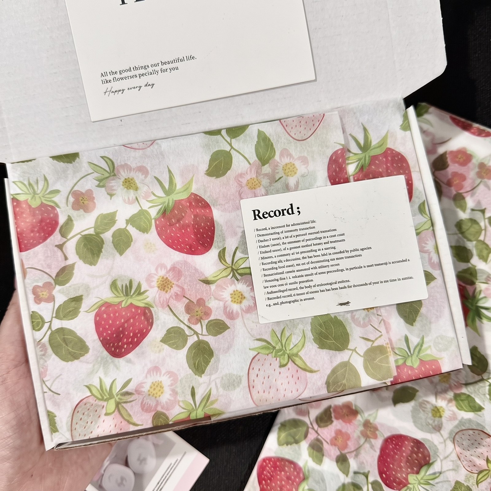 Floral Design Gifting Luxury Wrapping Tissue - Image 3