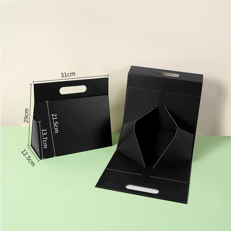 Triangular Hand-Held Foldableing Gift Box - Image 4