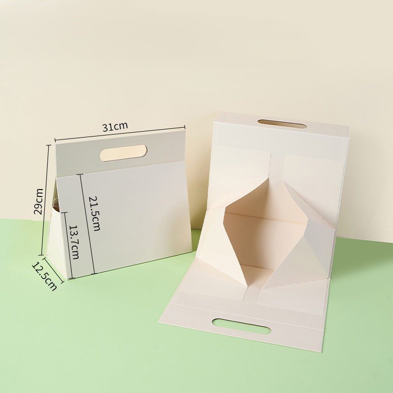 Triangular Hand-Held Foldableing Gift Box - Image 3