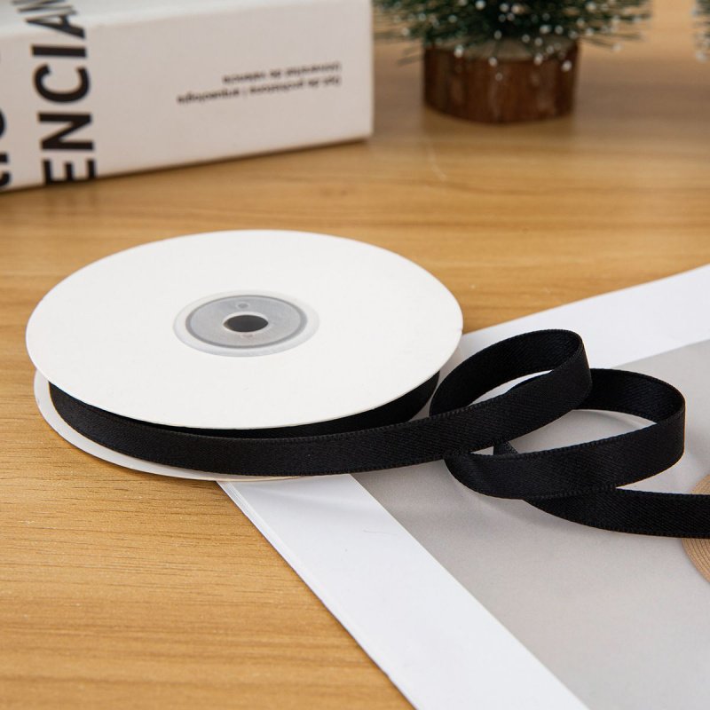 Thin Double Sided Matte Silk Ribbon - Image 10