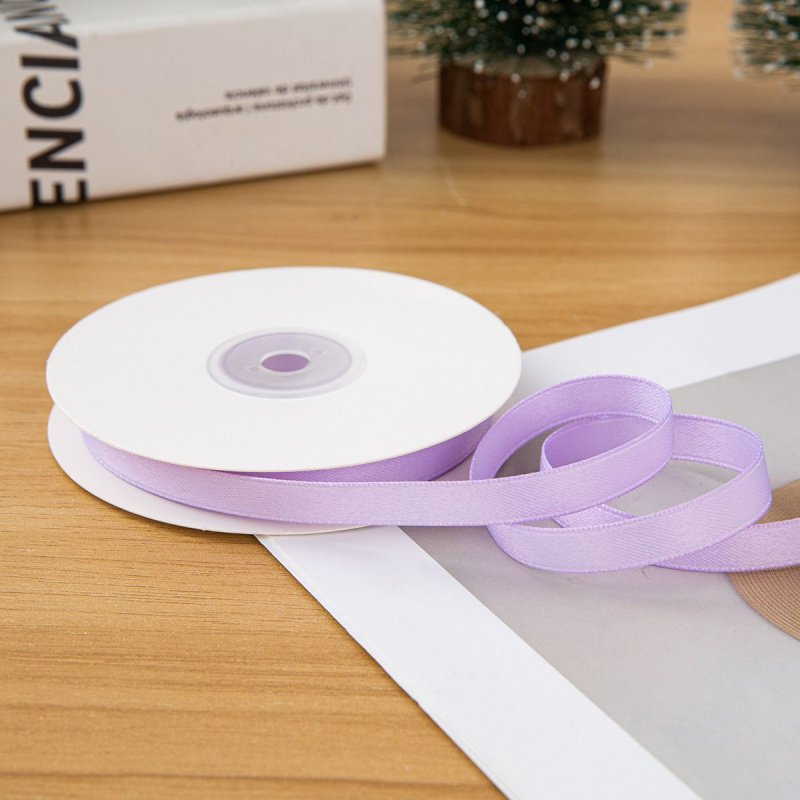 Thin Double Sided Matte Silk Ribbon - Image 6