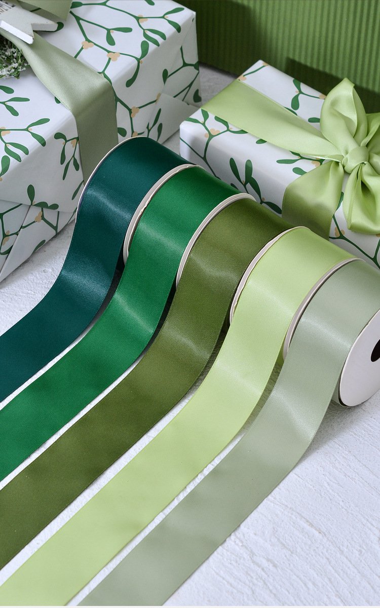 Solid Color Double-sided Premium Polyester Ribbon