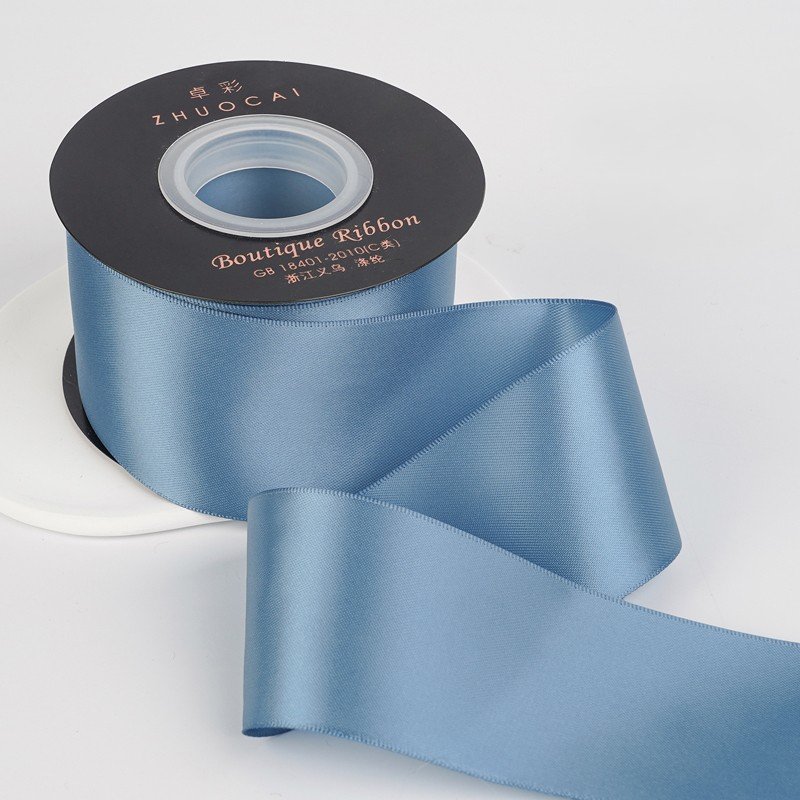 Solid Color Double-sided Premium Polyester Ribbon - Image 7