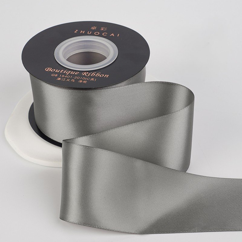 Solid Color Double-sided Premium Polyester Ribbon - Image 5