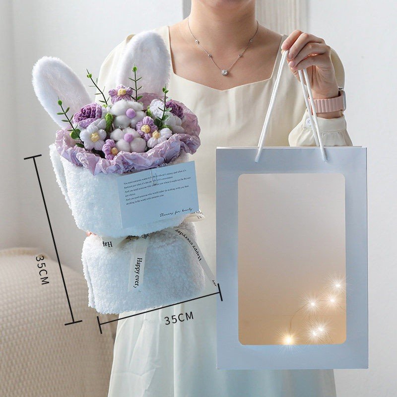 Bunny Crochet Bouquet - Image 2