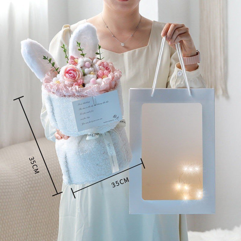 Bunny Crochet Bouquet - Image 3