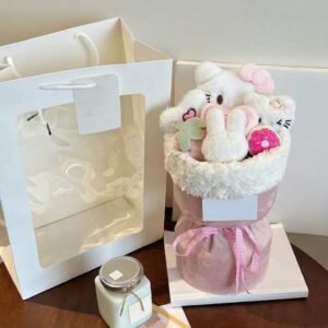 Kitty Bunny Doll Bouquet