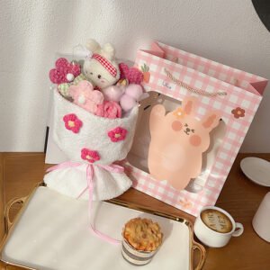 Floral Bunny Doll Bouquet